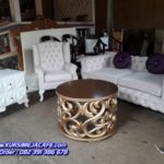 Kursi Sofa Tamu Minimalis Mewah Putih